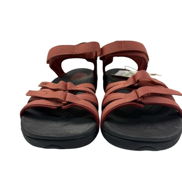 NEW Teva Tirra Aragon Walking Hiking Strappy Sport Women Sandals Size 9 Salmon - Picture 4 of 8